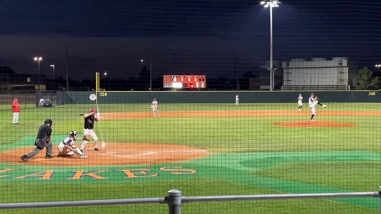 7th Inning pitching against district #1 ranked Katy Tigers