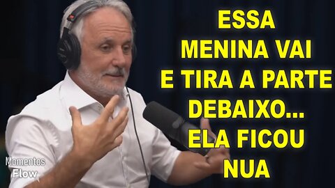 MULHER FICOU P3L4D4 NA TV AO VIVO - OTÁVIO MESQUITA NO FLOW | MOMENTOS FLOW