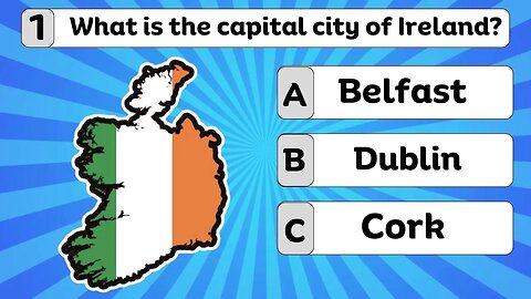 🇮🇪 Ireland Quiz! Test your Knowledge! ⭐