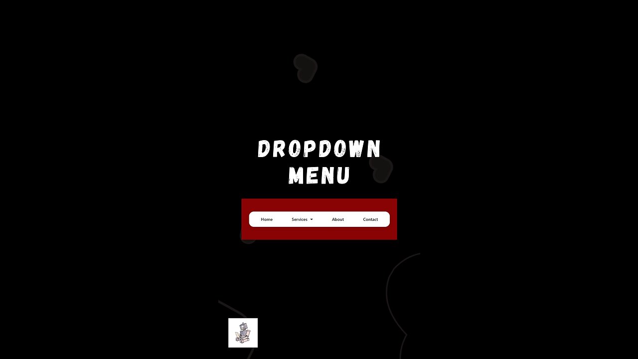 Drop-down Menu using HTML and CSS