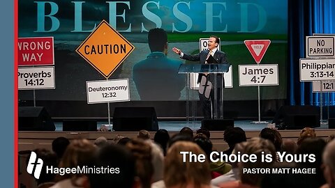 Pastor Matt Hagee - "The Choice Is Yours"