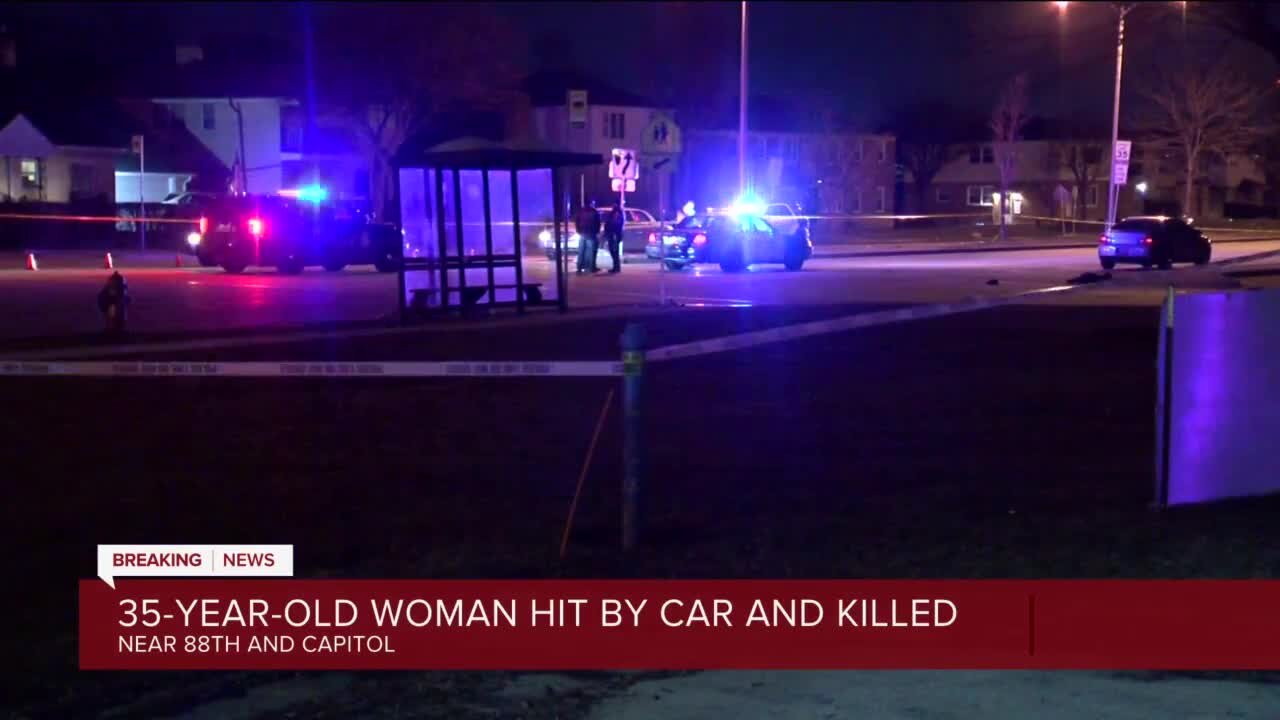 Pedestrian hit and killed near 88th and Capitol