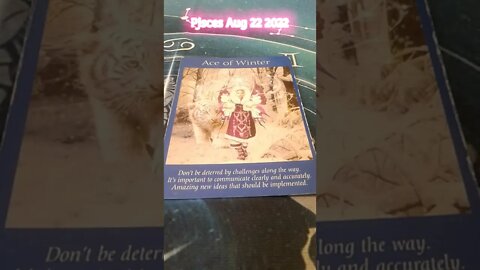 #Pisces Tarot reading For the week of August 22nd 2022 #Shorts