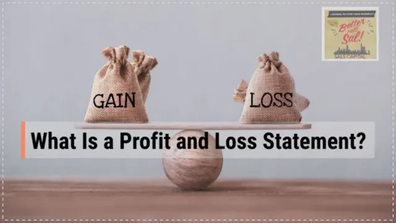 What Is a Profit and Loss Statement?