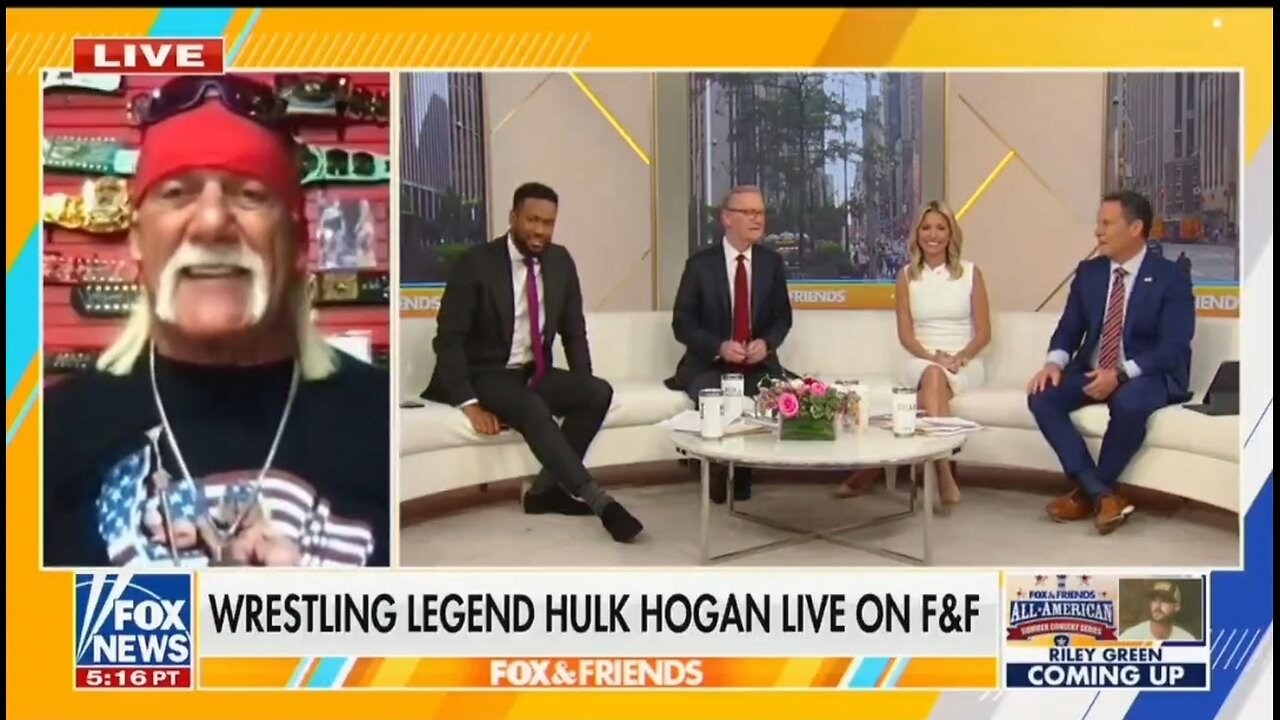 Hulk Hogan Volunteers To Run For President, Rule With An Iron Fist