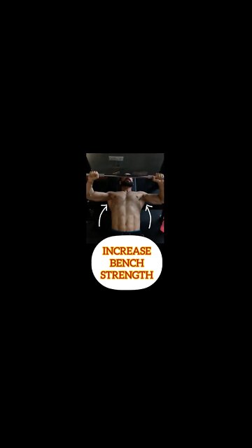 INCREASE BENCH STRENGTH #shorts #youtubeshorts