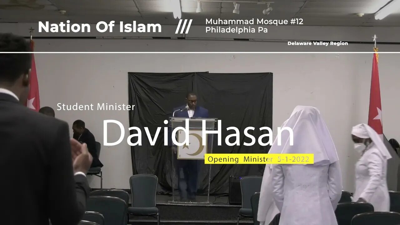 Student Minister David Hasan