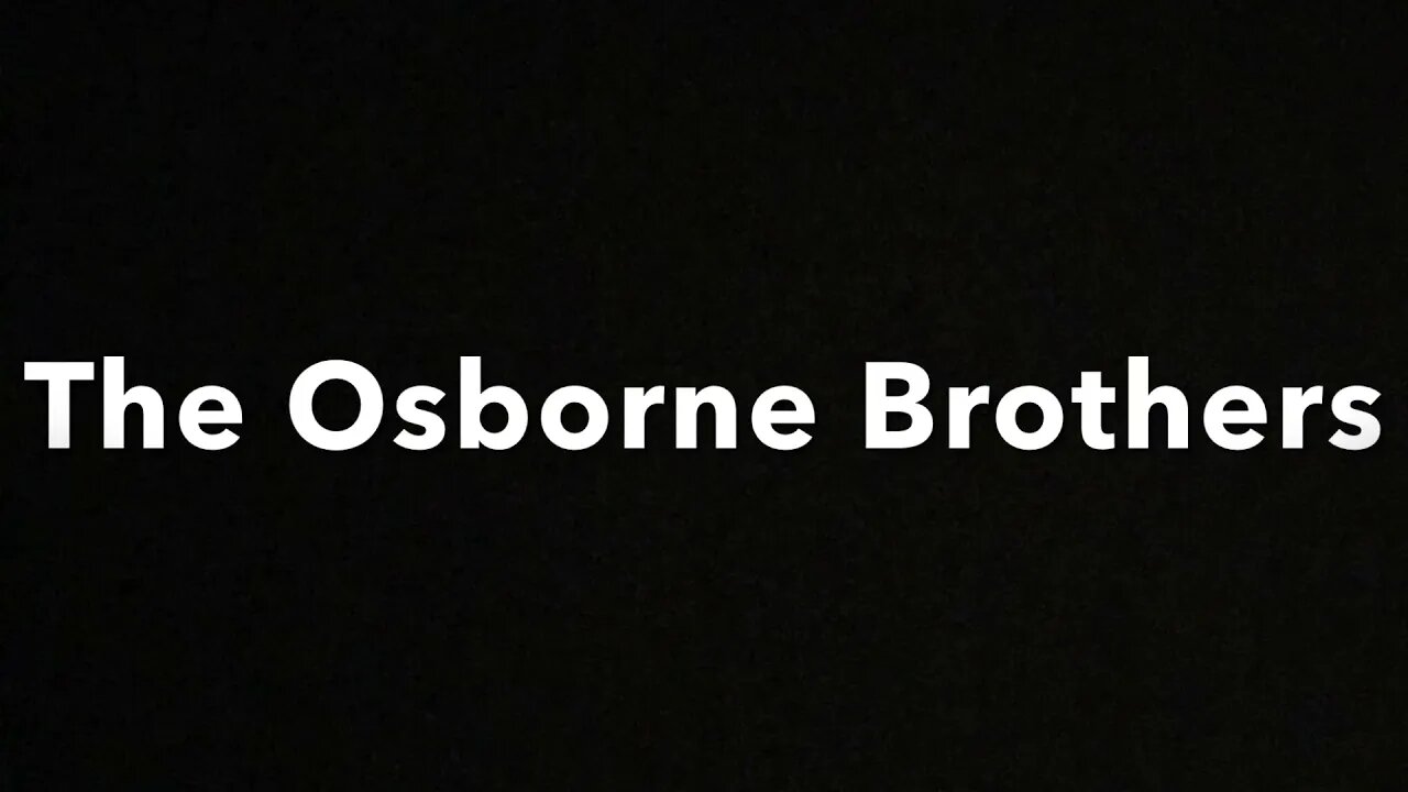 The Osborne Brothers At IBMA, September 28, 2017, Singing Their Iconic “Rocky Top!”