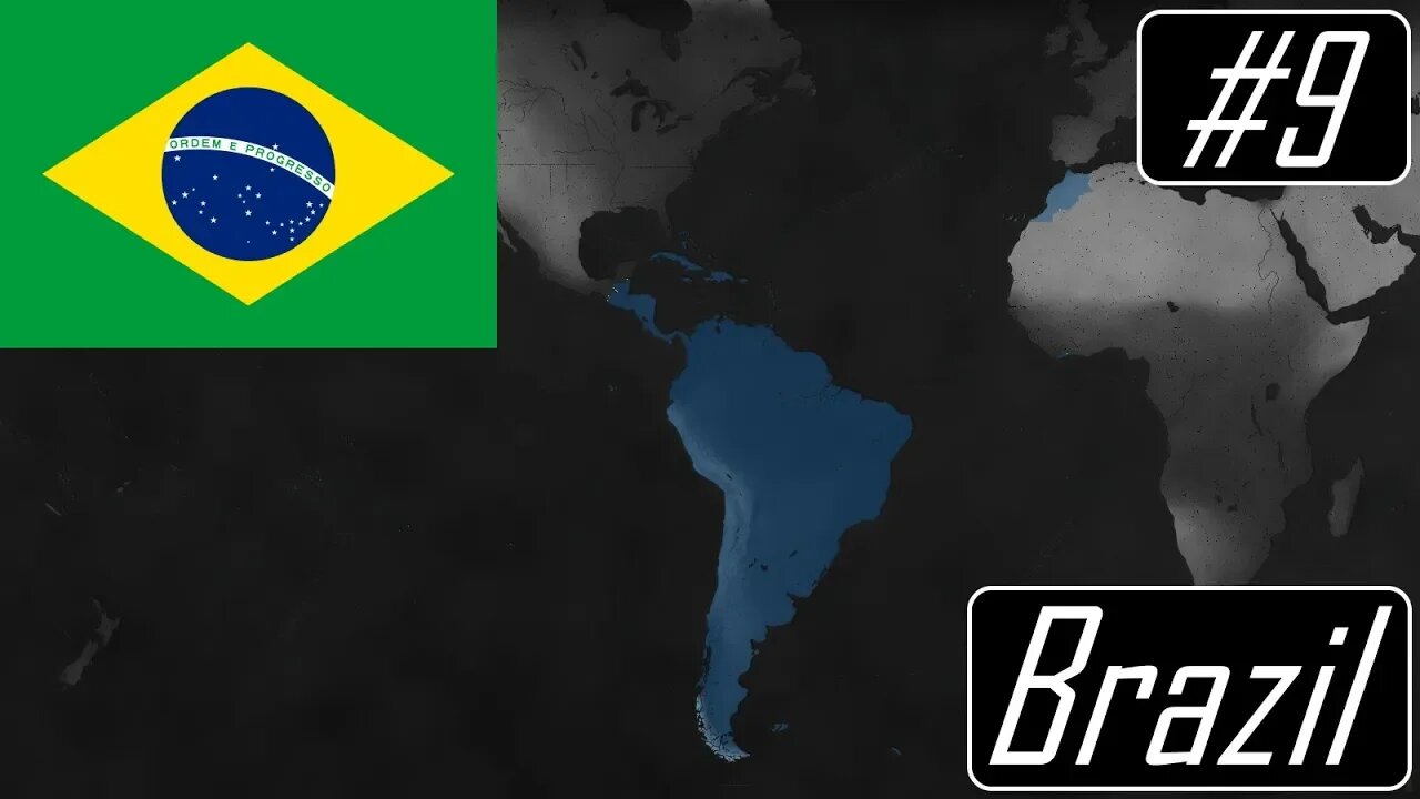 The beginning of the Invasion of Africa - Brazil Modern World - Age of Civilizations II #9