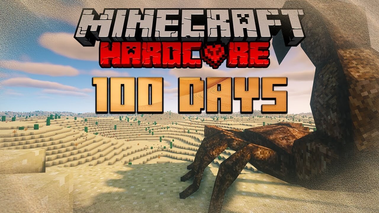 I Survived 100 Days In Minecraft Hardcore