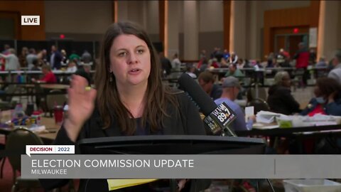 Milwaukee Election Commission provides 4 p.m. update at Central Count