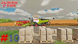 FS22 | COSECHANDO COLZA CON LA CLAAS Y EL FENDT #10 | CALMSDEN FARM ESPAÑOL | PC PS5 XBOX SERIES