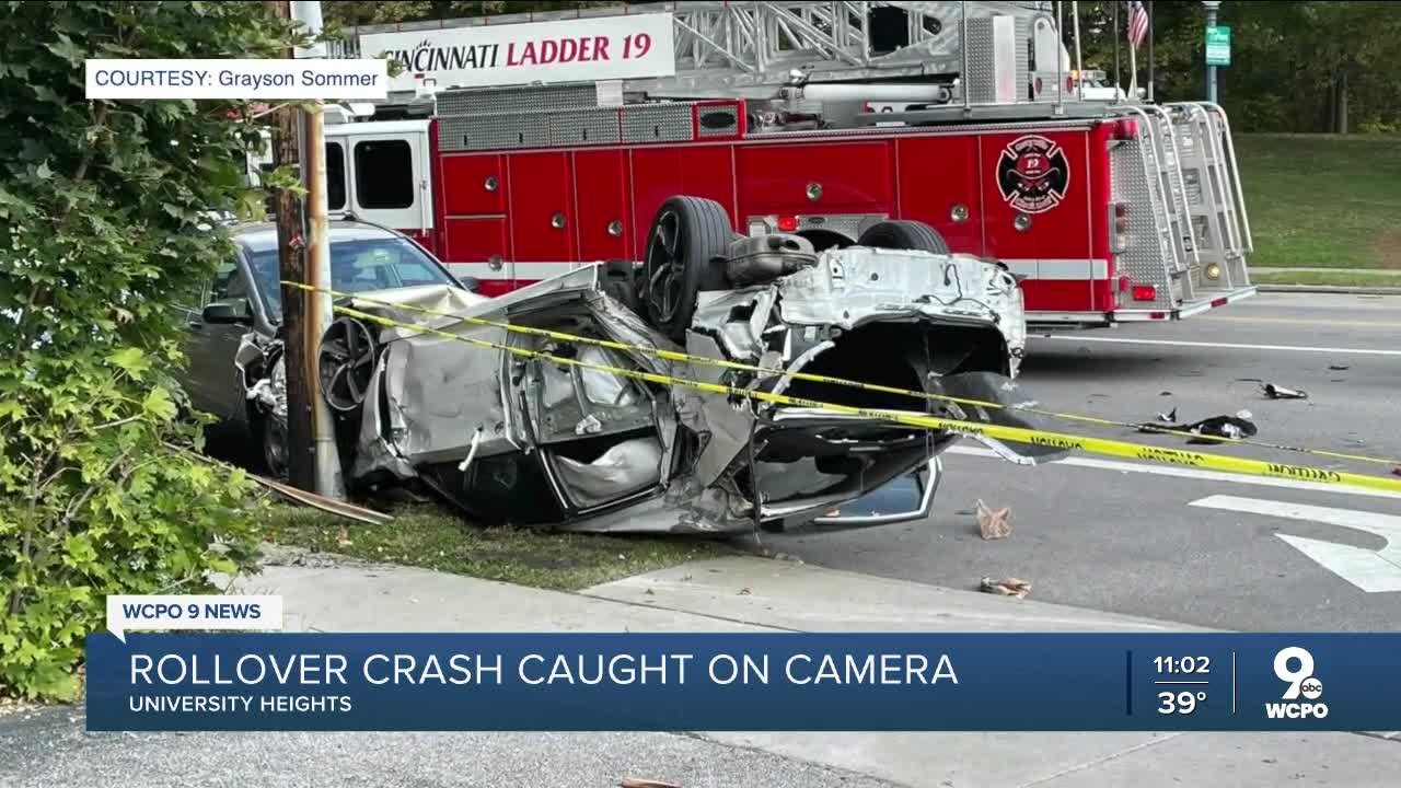 Teens accused of fleeing police crash stolen car in University Heights