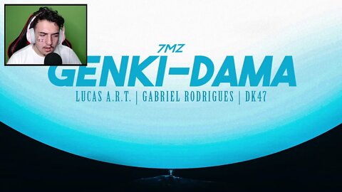 REACT GENKI-DAMA - Lucas A.R.T., Gabriel Rodrigues e DK47 [Prod. Gustavs Strazdins]