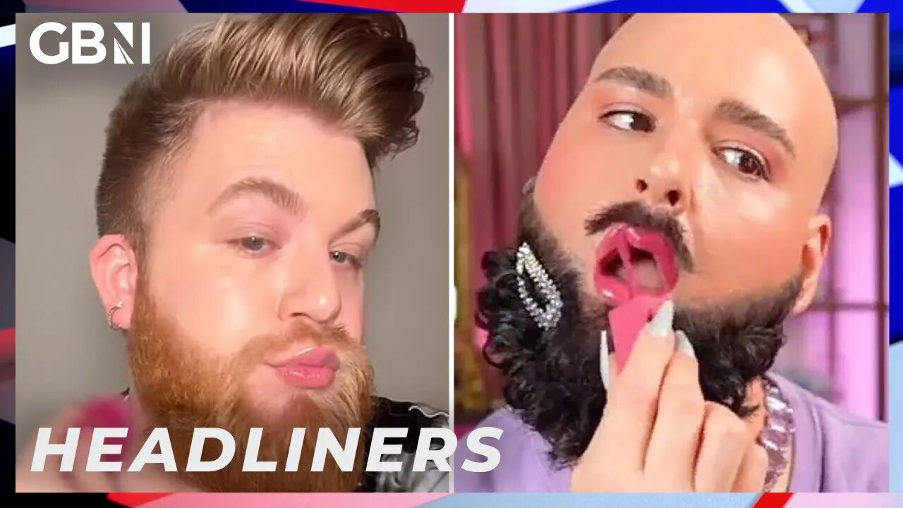 Maybelline use bearded men to promote makeup?! Dylan Mulvaney RETURNS! | Headliners