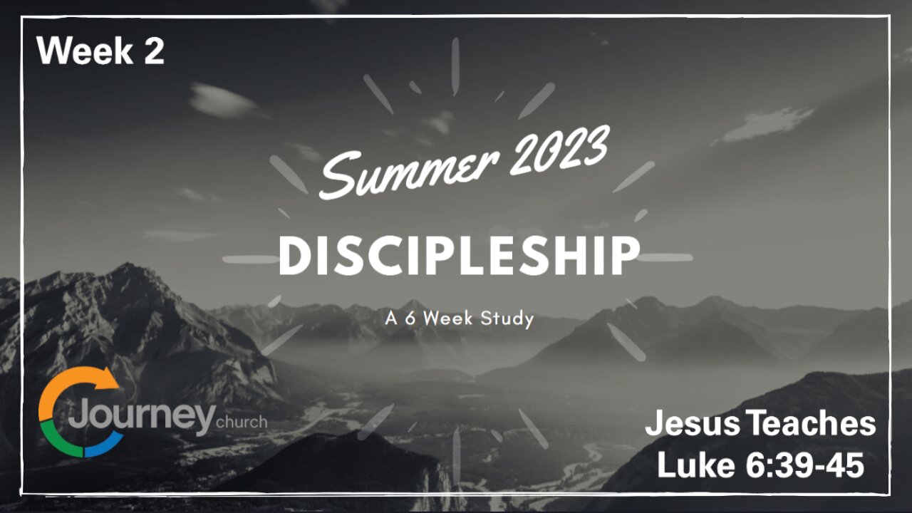 Jesus Teaches - Luke 6:39-45
