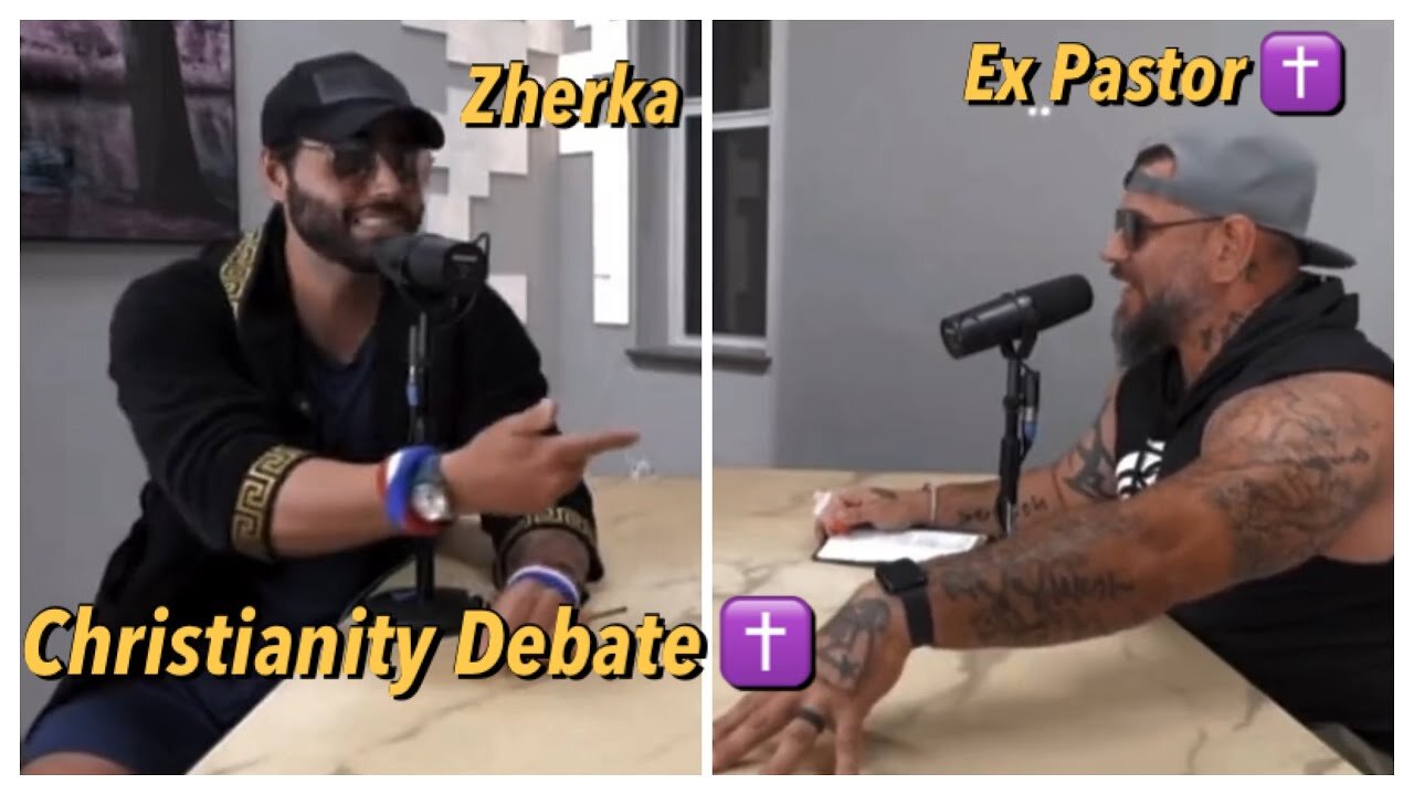 Zherka Debates Ex Pastor on Christianity ✝️ @JonZherka