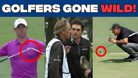 Top 8 Most Explosive On-Course Tantrums Ever Filmed!