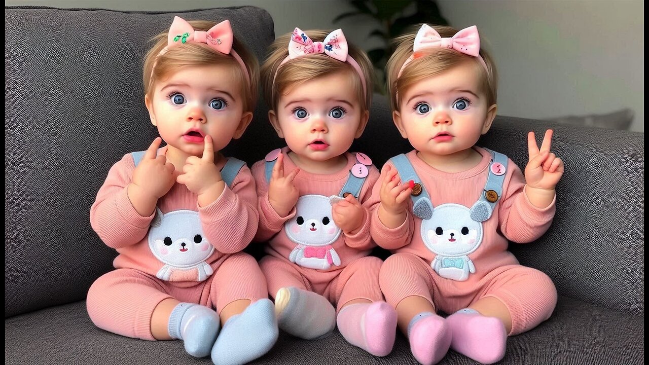 Double Trouble with Adorable Baby Twins! 💖 Watch the Funniest Twin Reactions Ever