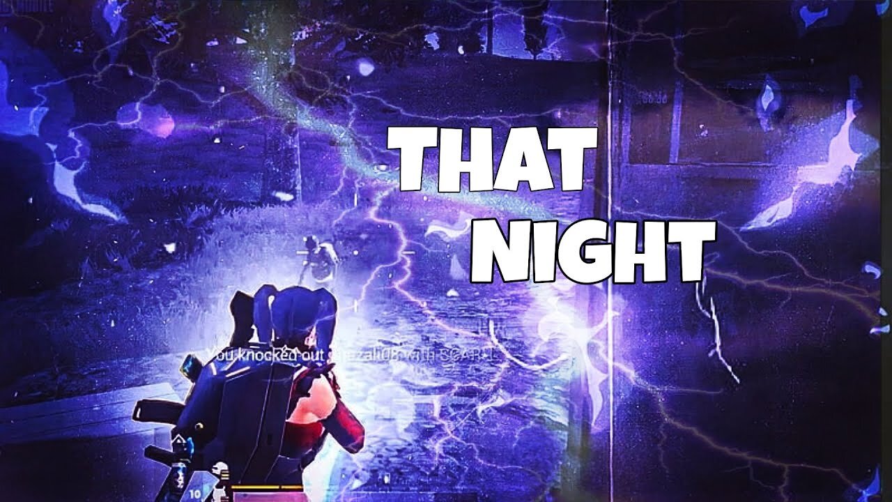 That Night ❤️ || 40 FPS Montage || BGMI