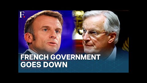 France: President Emmanuel Macron Under Fire As PM Michel Barnier's Government Loses Confidence Vote