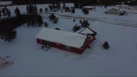 Minnesota Real Estate Arial Drone Property Overview DJI