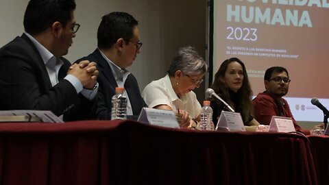 Presentan estudio sobre movilidad en la frontera norte de México