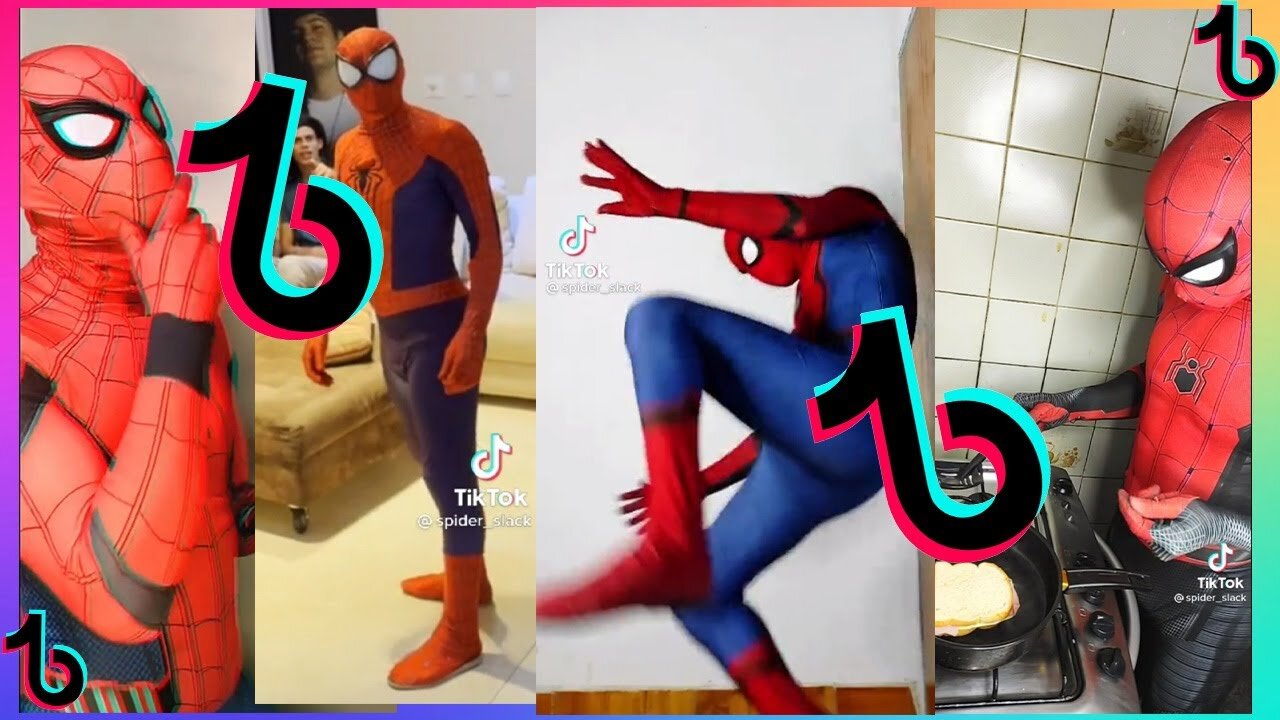 Spider-Man funny video 😂😂😂 | SPIDER-MAN Best TikTok