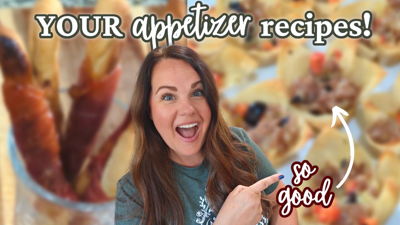 YOUR FAVORITE HOLIDAY APPETIZERS | HOLIDAY APPETIZER RECIPES YOU WILL LOVE