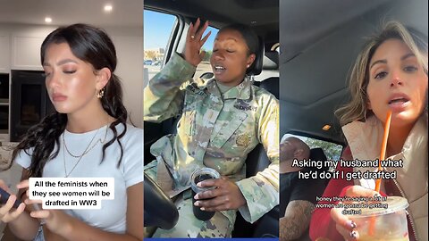 Women Being Drafted Into The Military