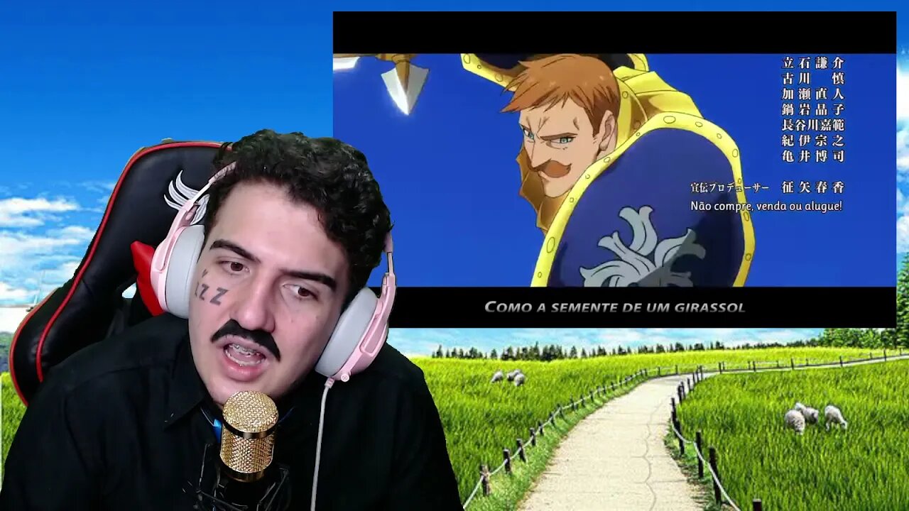 PASTOR REACT Rap do Escanor // Extermínio Solar // TK RAPS