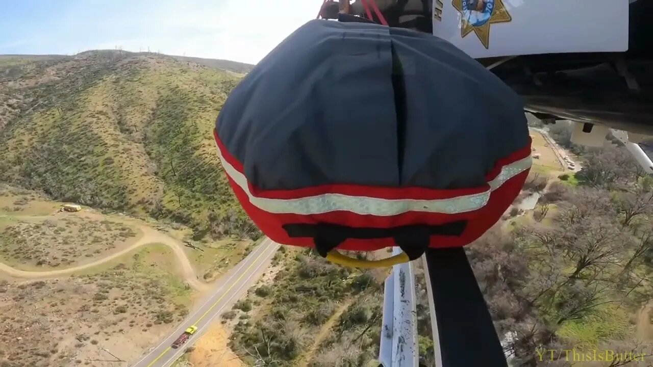 Horseback rider injured when falling 75-feet away from the trail is rescued by CHP