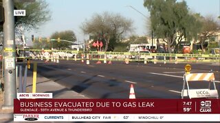 Large gas leak reported in Glendale