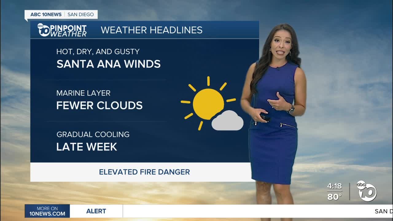 ABC 10News PinPoint Weather With Meteorologist Angelica Campos