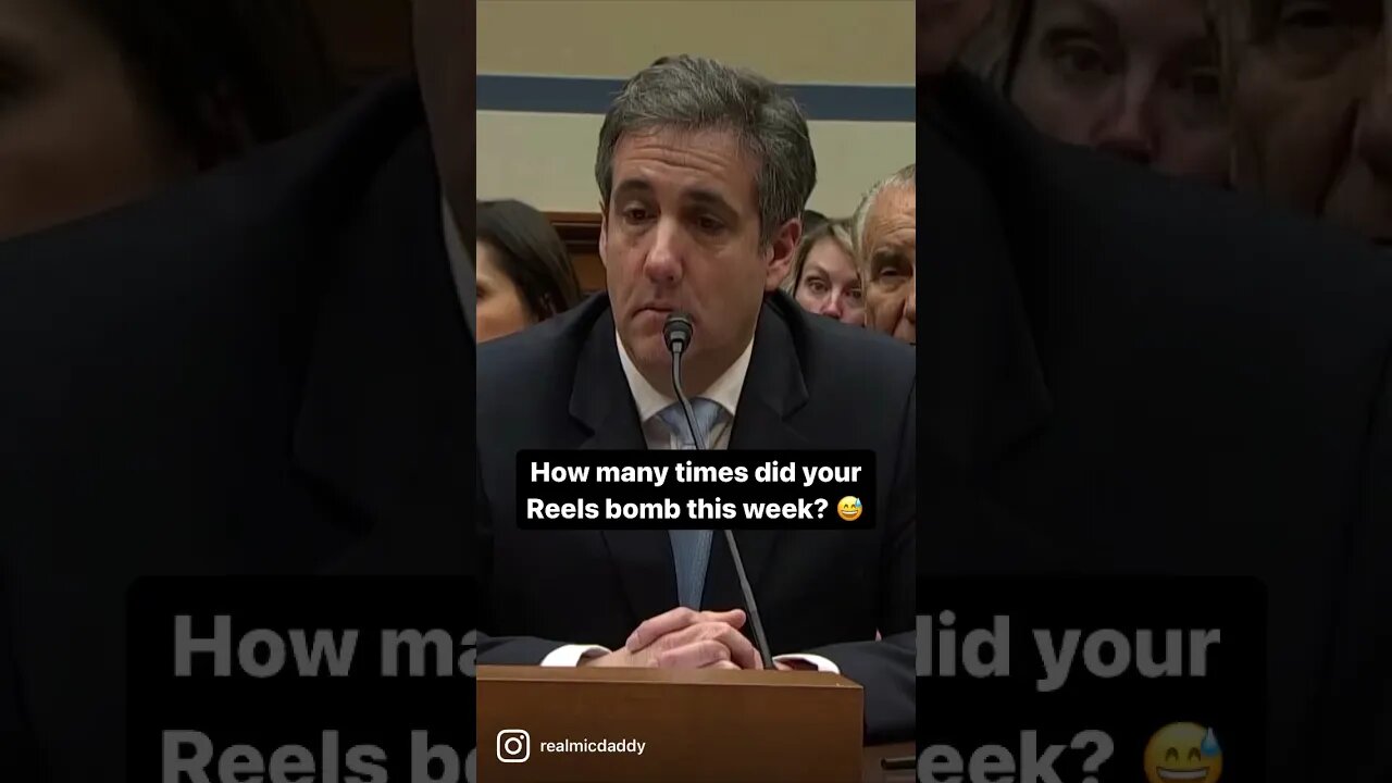 Michael Cohen Helping Me Prove My Point on Posting Content 😂