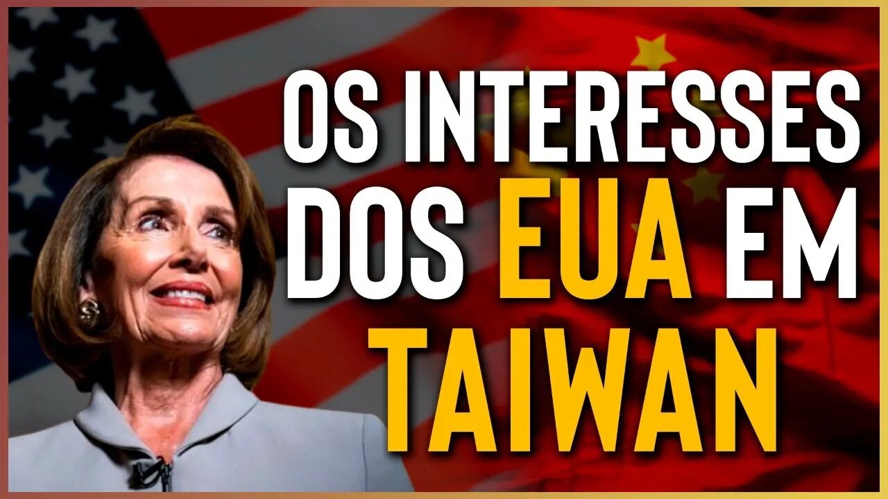 Quais são os interesses do mundo em Taiwan? Teremos uma terceira guerra mundial? #EUA #CHINA #GUERRA