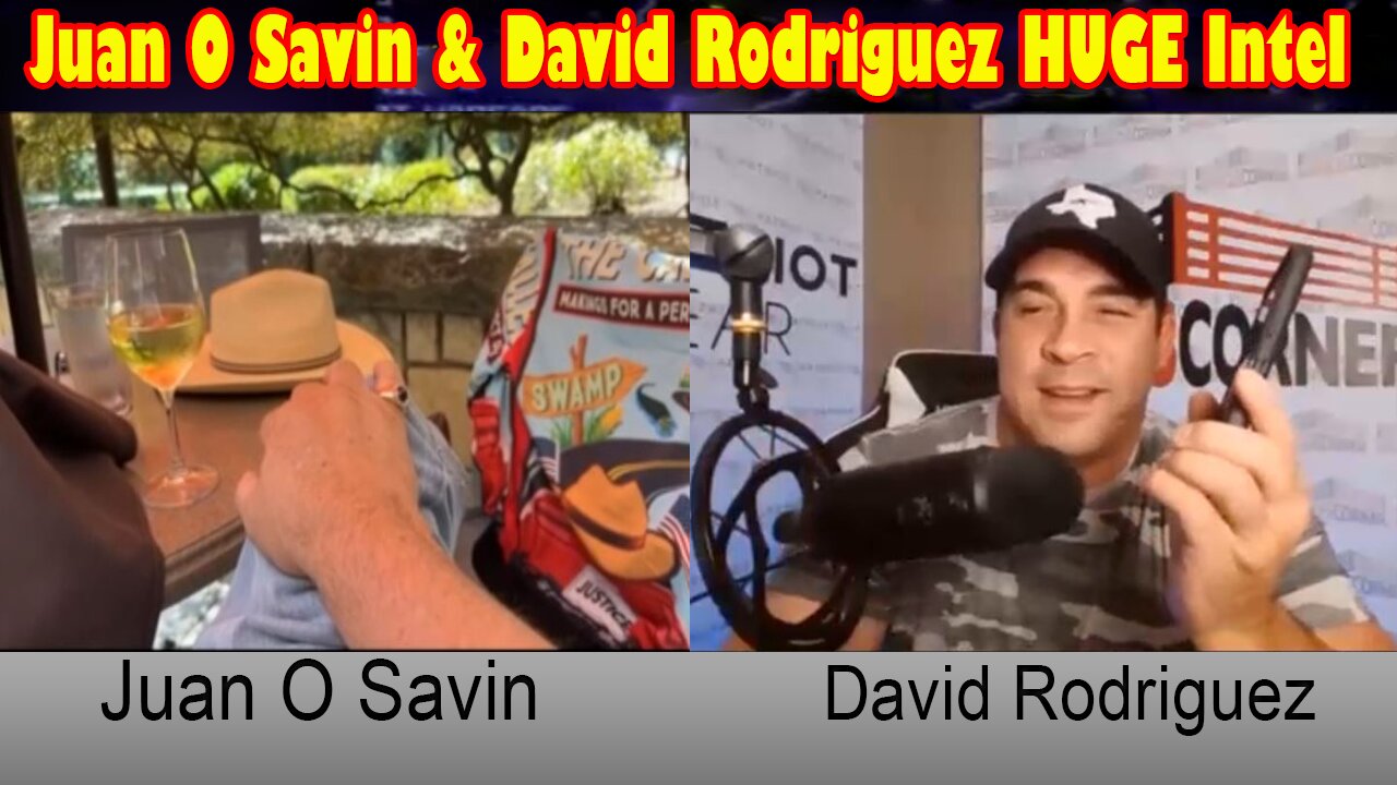 Juan O Savin HUGE Intel: "Something Unexpected Is Happening"
