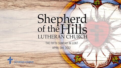 2022-04-03 - THE FIFTH SUNDAY IN LENT