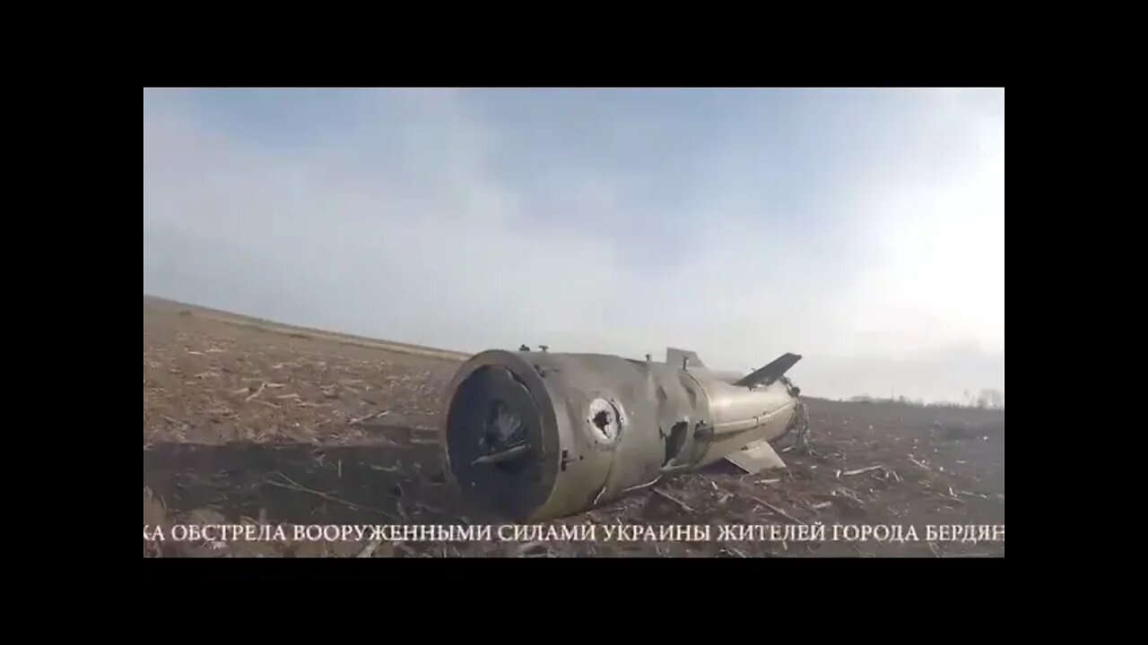 Ukrainian Tochka-U was shot down near Melitopol.