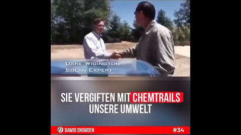 Sie vergiften mit Chemtrails unsere Umwelt