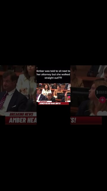 AMBER HEARD RAGE QUITS! #amberheard #breakingnews