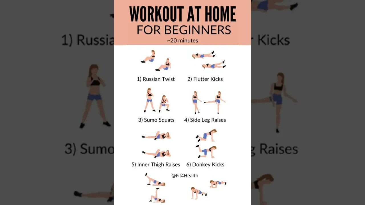 20 minute full body workout for beginner at home | full-body workout for beginner #shorts