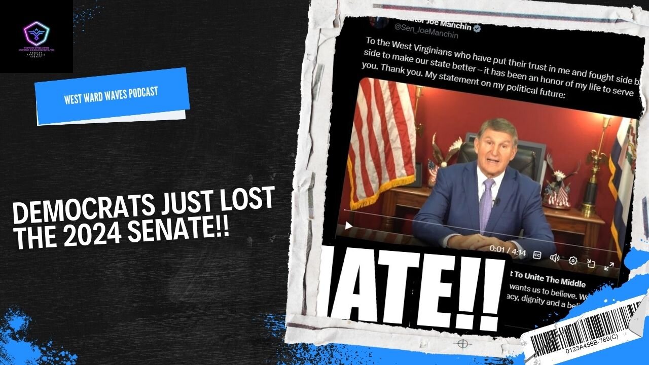 Democrats just LOST the 2024 Senate!!