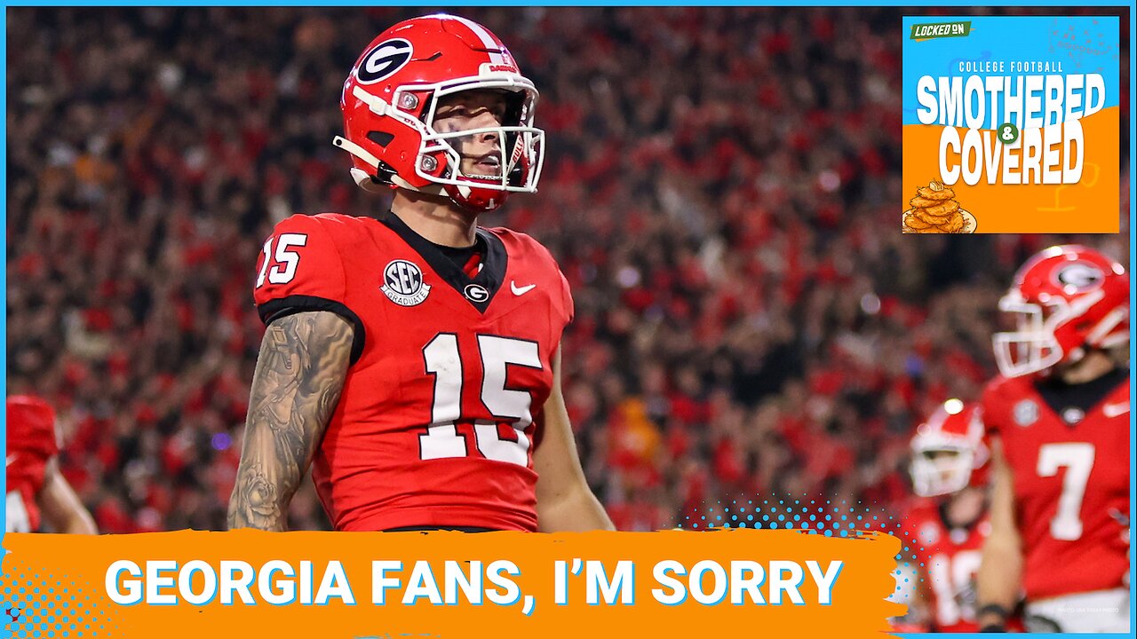 Georgia Bulldogs fans, I apologize for picking the Tennessee Volunteers to win on Saturday