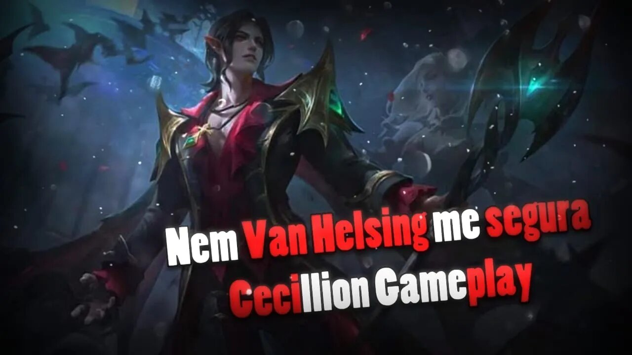 CÊS ME PEDIRAM E EU TROUXE ELE SUP • CECILION GAMEPLAY | Mobile Legends