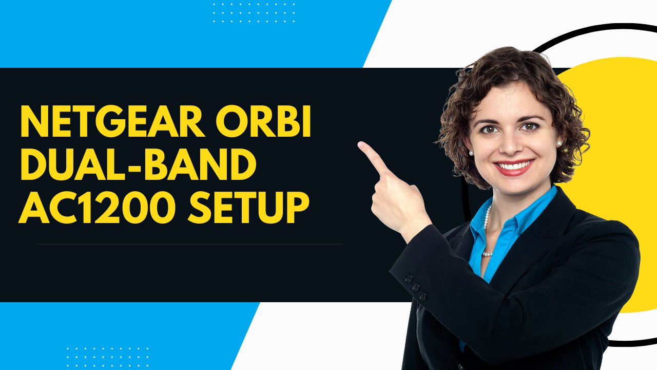 Netgear Orbi dual band AC1200 setup