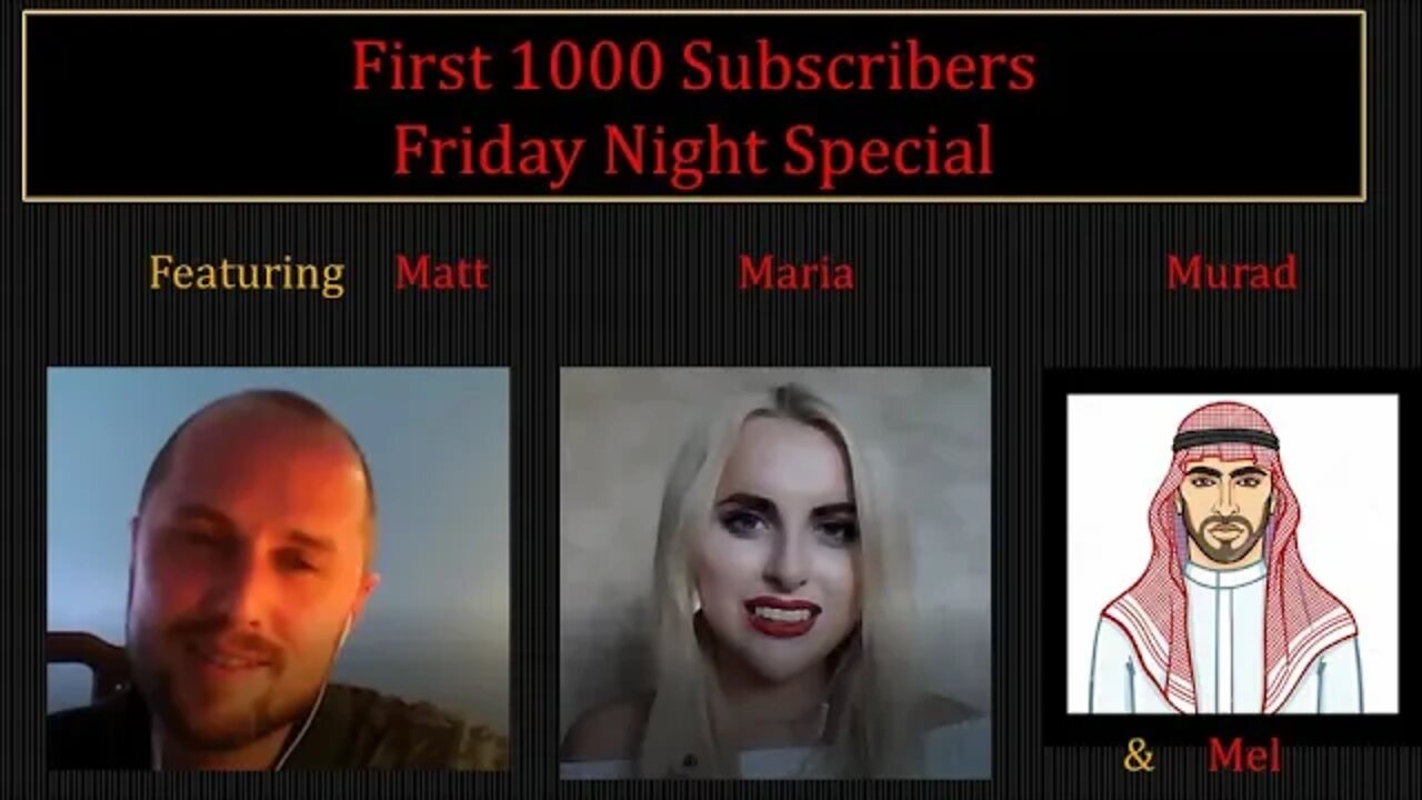 Friday Night special: First 1000 subscribers