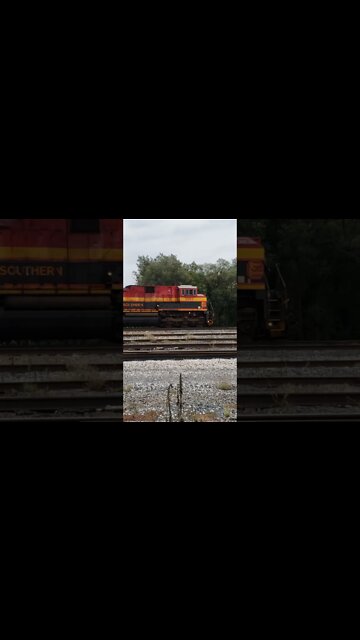 KCS 3997 SD70ACe and 2 CSX