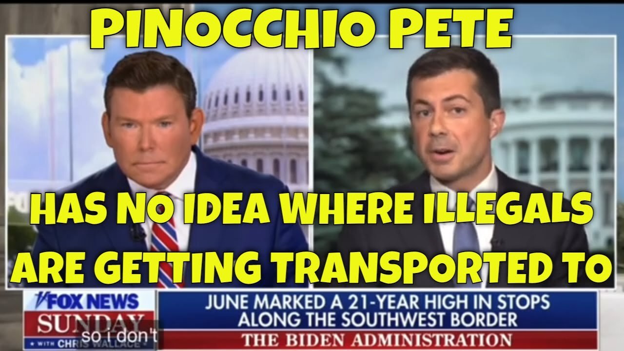 As Biden Admin Sends Illegal Immigrants Into the US, Pinocchio Sec. Buttigieg Doesn’t Know To Where!
