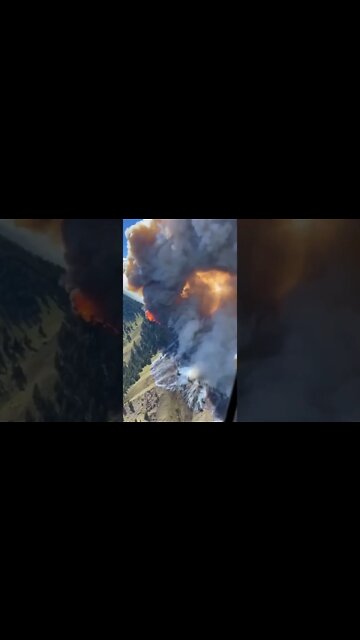 UN INFIERNO EN Idaho ha ENTRADO en alerta roja todo el día. EE.UU